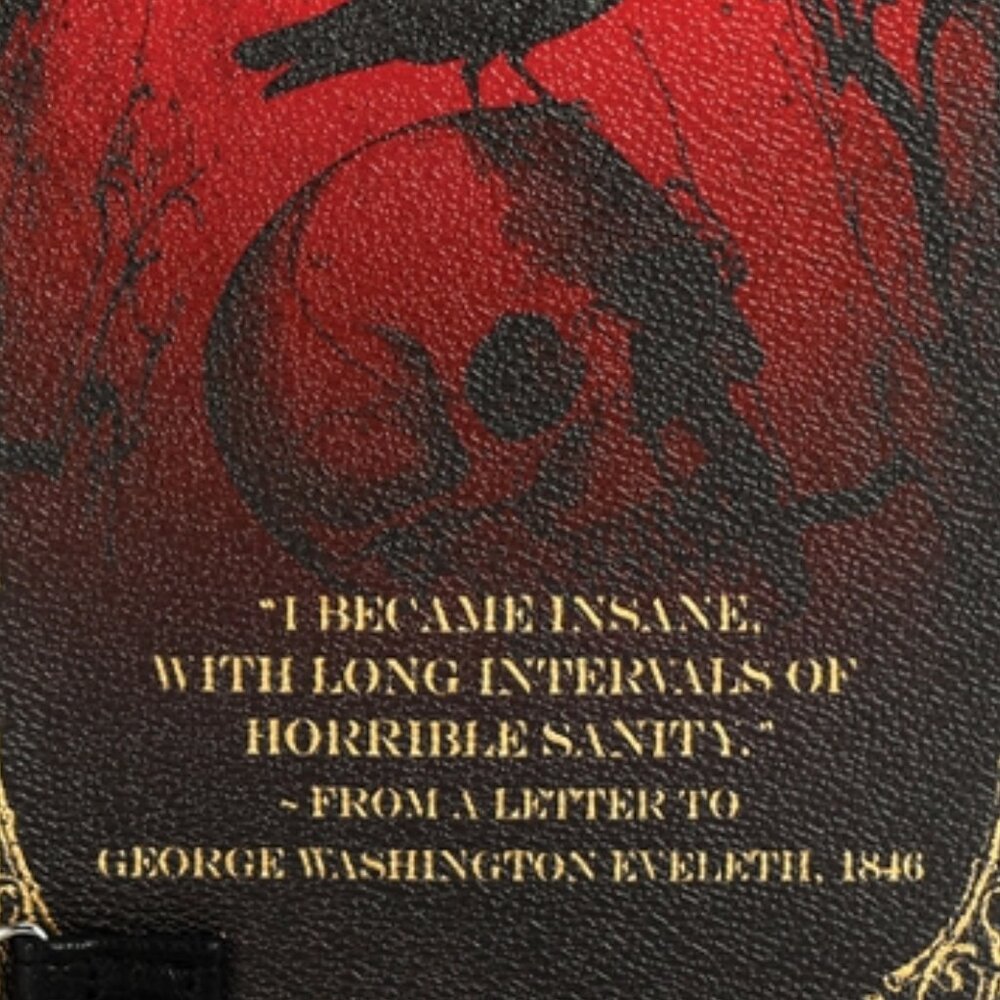 Edgar Allan Poe Book Purse Clutch Bag - Book Lover Gifts - Picture 7 of 7